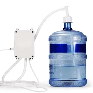 Bottled Water Dispenser Pump System 110V 20ft US Plug High Flow Bottled Water Pump with Single Inlet