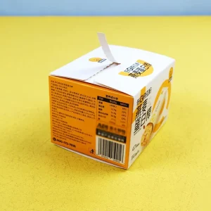 Box Printing Custom 200g Cardboard Paper Chocolate Honey Oat Bar Peanut Butter Nut Almond Butter Tear Strip Box Packaging