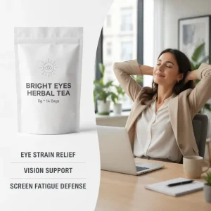 Bright Eyes Herbal Tea Vision Support Chrysanthemum & Wolfberry Tea Bag 14 Bags