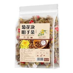 Bulk Fresh Raw Chrysanthemum Cassia Seed Tea Chinese Health Tea Bags for Slimming Top Grade Individual Bag Packaging Factory