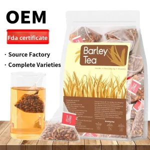 Bulk High quality Barley Tea Health Tea Original Flavor Tea Bagged Shelf Life of 18 Months