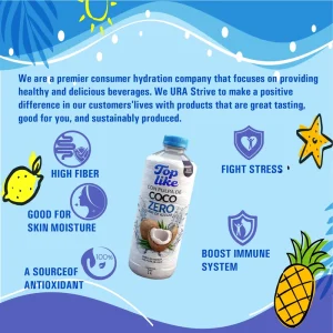 Bulk Packaged Natural Fresh Coconut Water Juice 1000ml Ready to Drink in Bottle & Can OEM ODM Private Label Supplier