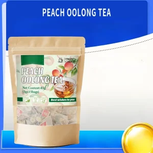 Bulk Peach Oolong Tea 3gx15bags Natural Fruit Flavored Oolong Tea OEM Private Label Customizable Available