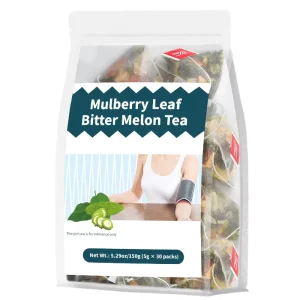 Bulk Premium Mulberry Leaf Bitter Melon Herbal Tea Health Tea Loose Tea High Grade OEM Bag Packaging
