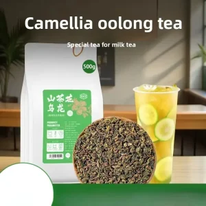 Camellia Oolong Loose Tea, Orange Fresh Milk Cap Style, Commercial Tea Base Ingredients for Milk Tea Shops