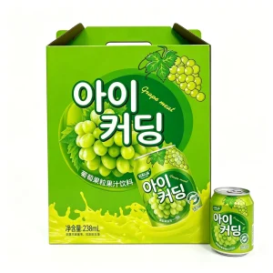 Canned Grape Juice with Real Pulp Halal Certified Fruit Juice Drink for Retail Food Service OEM Label Available