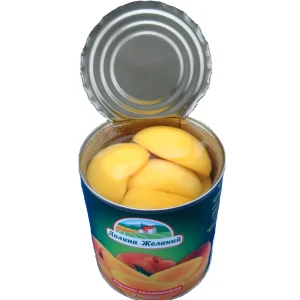Canned Yellow Peaches Diced Sliced Halves in Syrup Juice