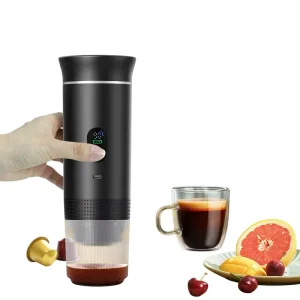 Capsule Coffee Machine ABS Portable Small Wireless Self Heating Espresso Car Coffee Maker
