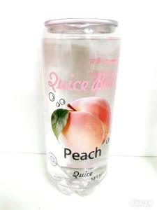 Carbonated Peach Flavoured Sparkling Water 330ml Box Packaging for Children & Adults Low Price Food & Beverage
