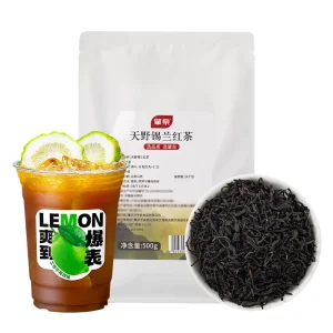 Ceylon Black Tea Sri Lanka Strong Malty Flavor Ceylon Black Tea Leaves Taiwan Bubble Tea Shop Supplies