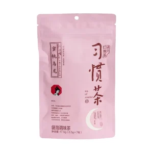 Chayanyuese Everyday Tea Peach Oolong Tea Bags 2.5g Per Bag 7 Counts
