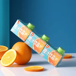 Children’s Mini Fruit Juice Orange Honeysuckle Loquat Blueberry Pear Zero Fat 300ml Ready to Eat