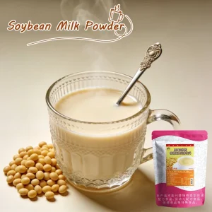 China Factory Supplier Production Nutritious Breakfast Must Have Soybean Milk Powder Finely Ground Pure Soy Milk Powder