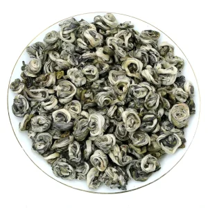 China Loose Leaf Green Tea 100% Natural Jasmine Green Tea Spiral Shapes Jasmine Scented Tea