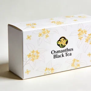 China Tea Osmanthus Black Tea Keemun Black Tea High Aroma OEM Package Flavor