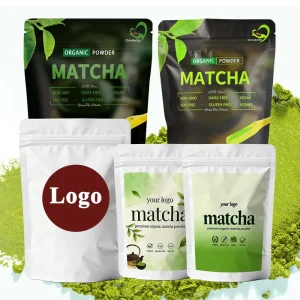 Chinaherbs 100% Pure Organic Natural Matcha Japan Green Tea Powder Ceremonial Grade Matcha Kit with Private Label