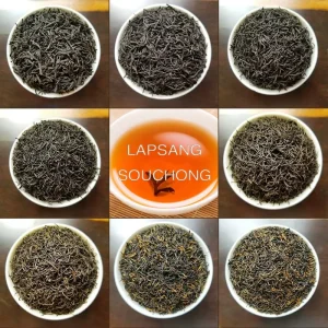 Chinese Black Tea Lapsang Souchong Tea Loose Leaf High Quality Tasty Loose Tea Zhengshanxiaozhong Hong Cha