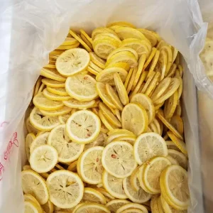 Chinese Freeze Dried Lemon Fruits Slimming Tea High Vc Lemon Tea Slices Frozen Dried Lemon for Sale
