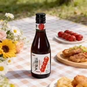 Chinese Hawthorn Fruit Wine 187ml Long Drinks Refreshing Sweet Sour Taste 10% Alcohol Factory Price Bulk Bottles