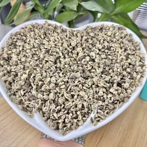 Chinese Hengxian Jasmine Tea Luzhou flavor Jade Snail White Source Health Tea Loose Tea Bulk Factory 250g Box