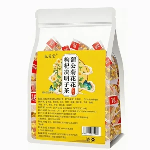 Chinese Herbal Tea Chrysanthemum Cassia Seed Honeysuckle Osmanthus Triangular Tea Bags Goji Berry Flower Tea Handcrafted Tea