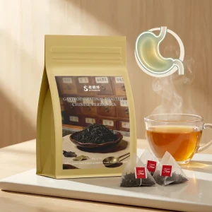 Chinese Herbal Tea for Stomach Acid Balance Digestive Comfort Soothing Gastric Wellness Blend for Intestinal Support
