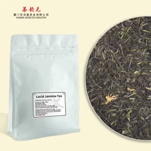 Chinese Lucid Jasmine Green Tea for Fresh Milk Lemon Fruit Drink Ingredients OEM Acceptable