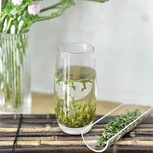 Chinese Needle Shaped Premium Green Tea Exquisite Bagged High Caffeine Happy Green Tea Supermarket Retail