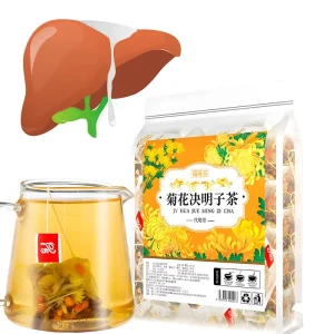 Chrysanthemum Cassia Tea Bags Liver Detox Clean Tea Lycium Chinense Honeysuckle Flower Tea