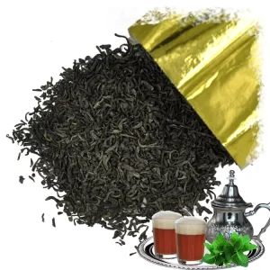 Chun Mee Tea 41022 the Vert Morocco Private Label Packing Loose Leaf Tea