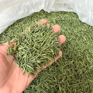 Chunmee Green Tea Leaves Natural Ceremonial Chinese Queshe Green Tea Leaves Natural