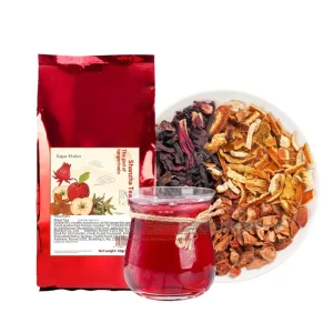 Citrus Peel Roselle Hawthorn Tea Bags for Afternoon Tea Service Herbal Fruit Infusion for Commercial Beverage Use