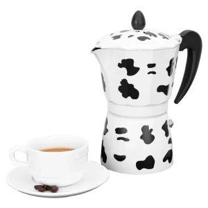 Classic Premium Single Tube Mocha Maker Italiana 1 3 6 9 12 Cups Aluminum Espresso Moka Pot Coffee Maker