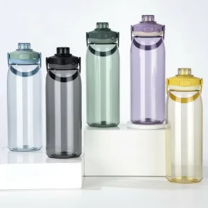 Clear Plastic Water Bottle Drinking Water Bottle BPA Free Tritan Material Sport Bottle