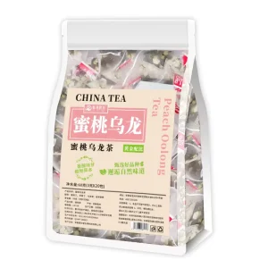 Cloudytree Tea Peach Dried Fruit Apple Mixed Oolong Tea Triangle Tea Bag Fruit Cold Brew Tea