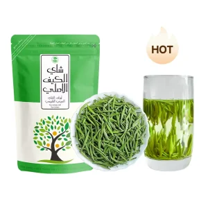 Clqq 5392 Arabic Script Packaged Loose Leaf Tea High Quality Happy Chinese Green Tea Leaves