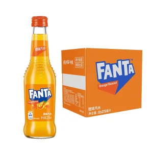 Coca-Cola Fanta Soft Drinks Classic Orange Soda Glass Bottle Carbonated Drink 275ml