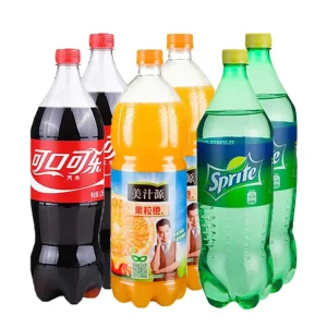 Coca Cola Minute Maid Carbonated Beverages Large Size 2L Fruity Beverage Sprite Lemon Flavor Fanta