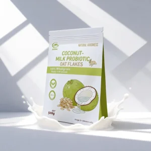 Coconut Milk Fermented Oats Cereal Probiotic Instant Breakfast Option