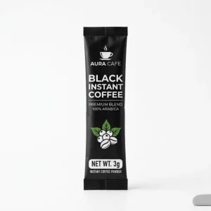 Coffee Bean Extract Private Label Customized Pure Black Instant Coffee Powder