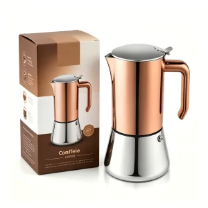 Coffee Machine Stainless Steel Stovetop Coffee Maker Italian Espresso Moka Pot