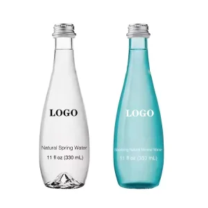 Coffee Water Glass Bottle Frosted 330ml 500ml Frosted Bulk Milk Coffee Bottle Juicy Bottles Beverages with Screw Lid