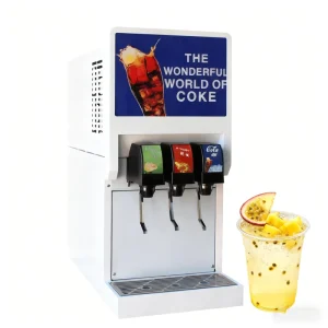 Cola Drink Manufacturers Machine Fully Automated Cola Machine Post Mix Beverage Dispenser 3C Cooling for Hotel Energy Efficient
