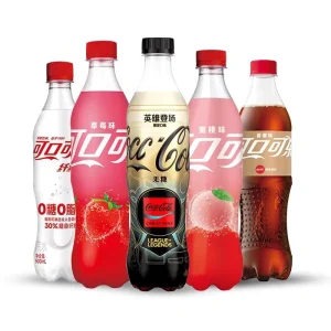 Cola Peach Flavor 500ml Carbonated Drink Exotic Drinks