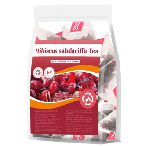 Cold Brewed Herbal Tea Hibiscus Sabdariffa Tea 2g X 30 Bags Loose Tea Bags