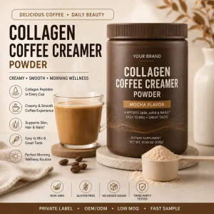 Collagen Coffee Creamer Powder Morning Routine Drink Mix Private Label OEM