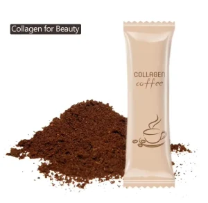 Collagen Instant Slimming Coffee 10 Sachets in Box with Probiotics Bitter Taste