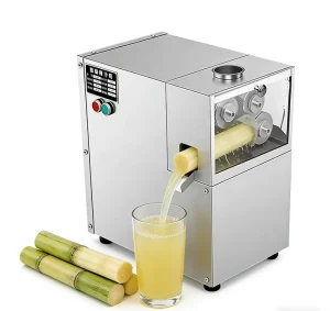Commercial Electric Sugar Cane Juicer Machine High Efficiency Industrial Sugarcane Juice Extractor