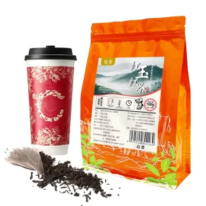 Commercial Health Tea Hong Yu Black Tea Bags 180g 6g*30 Pyramid Tea Bags Bulk Box Level One for Restaurant Hotel Service