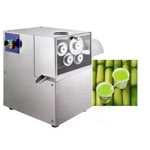 Commercial Horizontal Juicer Large Capacity Four Stick Electric Desktop Sugarcane Juicer For Fruit Shop